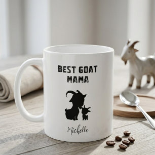 Caneca De Café Melhor Mamãe Cabra de Sempre Divertido Amante de A