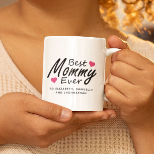 Caneca De Café Melhor Mamãe de sempre Dia de as mães de Nome pa