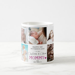 Caneca De Café Melhor Mamãe do Mundo - Feliz 1rua do Dia das Mães