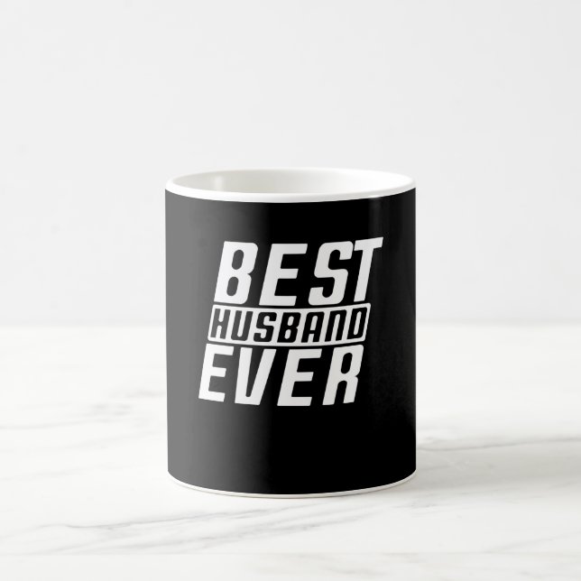 Caneca De Café Melhor marido de sempre (Centro)