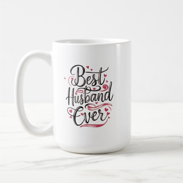 Caneca De Café Melhor Marido de Todos (Esquerda)