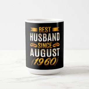 Caneca De Café Melhor Marido Desde o 60º Aniversário Engraçado
