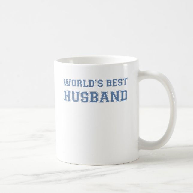 Caneca De Café Melhor Marido do Mundo (Direita)