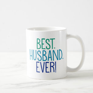 Caneca De Café Melhor. Marido. Nunca!