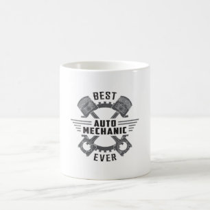 Caneca De Café Melhor Mecânica Mecânica Mecânica de Automóveis Id