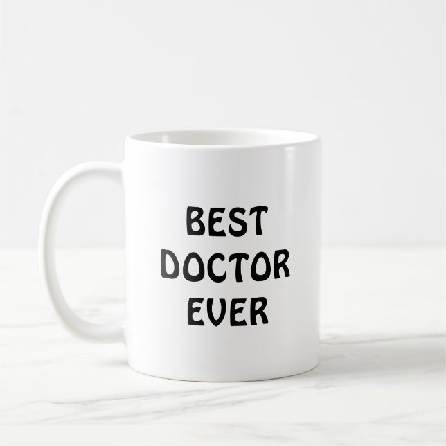 Caneca De Café Melhor médico de todos (Esquerda)