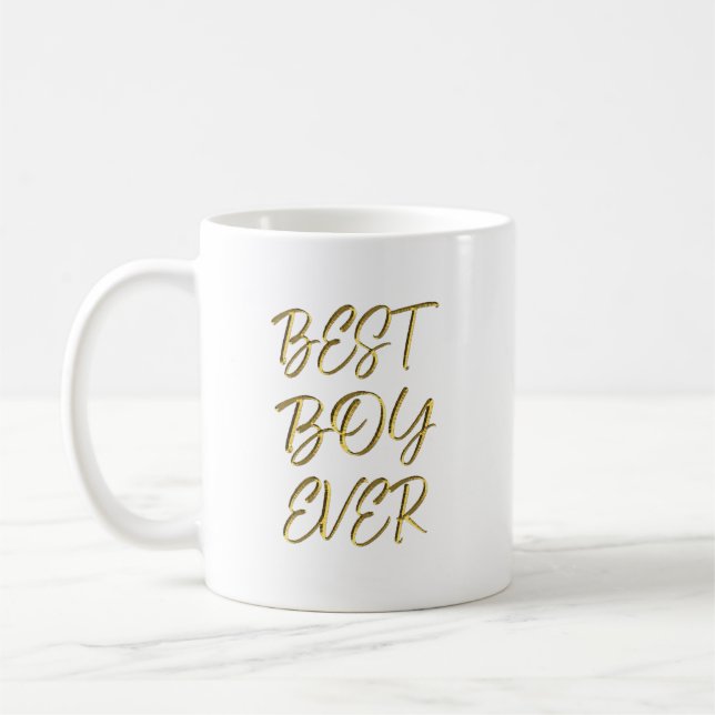 Caneca De Café Melhor menino de todos (Esquerda)