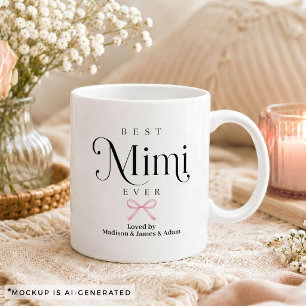 Caneca De Café Melhor Mimi de Todos Presente dos Netos
