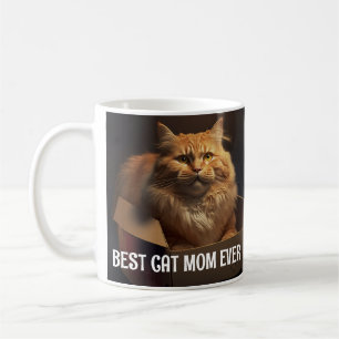 CANECA DE CAFÉ MELHOR MOM DE GATO JÁ FOTOGRAFADA PERSONALIZADA MU