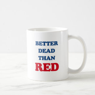 Caneca De Café Melhor morto que o Vermelho (3).png