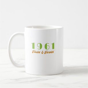 Caneca De Café Melhor Música de 1961 Por Ano