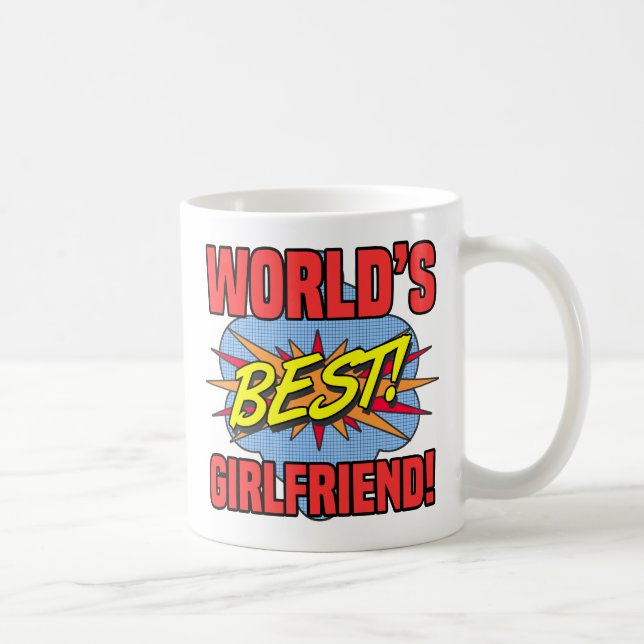 Caneca De Café Melhor Namorada do Mundo (Direita)