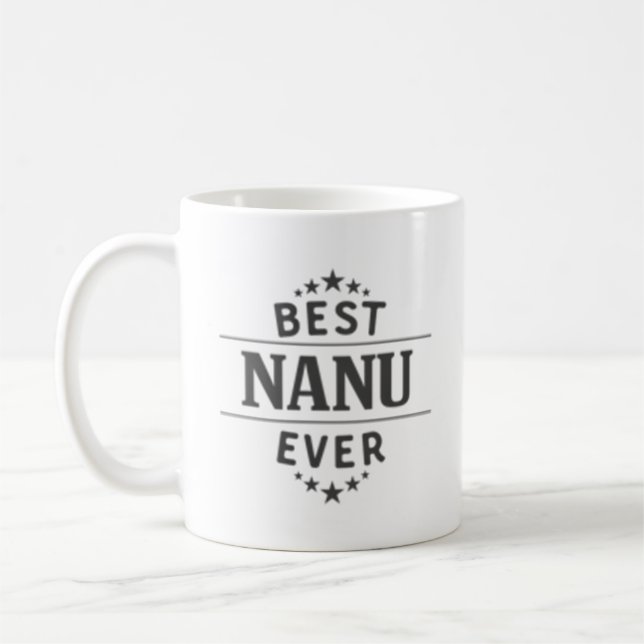 Caneca De Café Melhor Nanu Nunca (Esquerda)