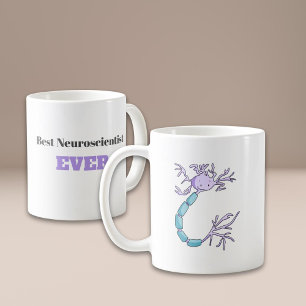 Caneca De Café Melhor neurocientista Ever Neuron Personalizado