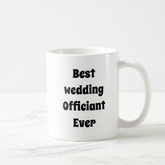 Caneca De Café Melhor Oficial De Casamento, Muito Engraçado Obrig