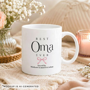 Caneca De Café Melhor Oma de Todos os Tempos Presente dos Netos