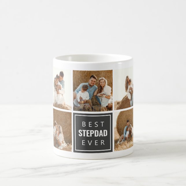 Caneca de Café Melhor Padrasto de Todos (Centro)