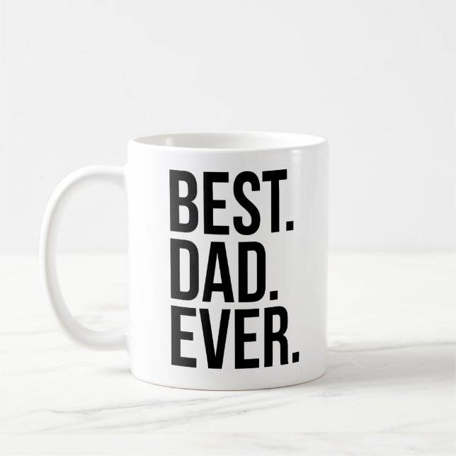 Caneca De Café Melhor Pai (Esquerda)