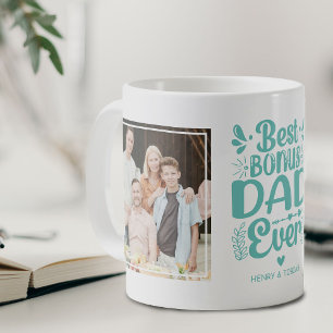 Caneca De Café Melhor Pai Adicional de Todos os Tempos 2 Foto Lem
