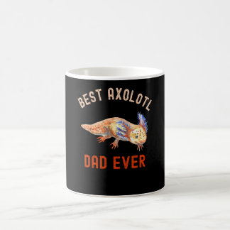 Caneca De Café Melhor Pai Axolotl Nunca,Engraçado Engraçado Axolo