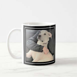 Caneca De Café Melhor Pai Cachorro De Cachorro Bonito A Ser Preto