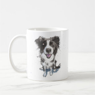 Caneca De Café Melhor Pai Collie de Borda já personalizado Sheepd