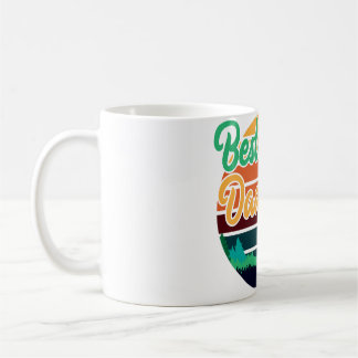 Caneca De Café Melhor Pai Corgi de Todos os Tempos Presente Retro