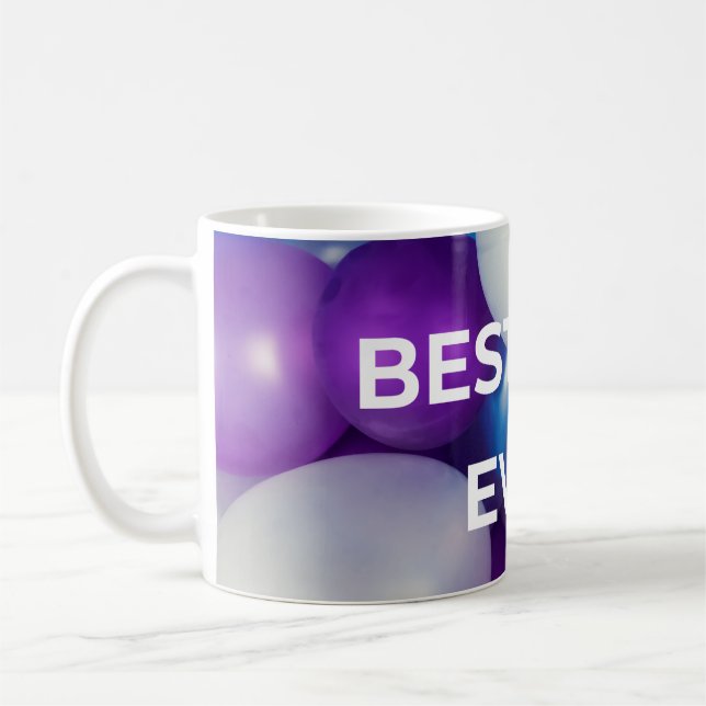 Caneca De Café Melhor Pai de alguma vez personalizada - Taça de C (Esquerda)