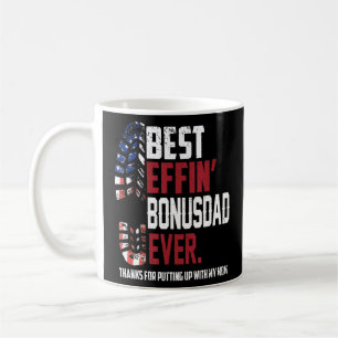 Caneca De Café Melhor Pai De Bônus Effin Para Obrigados De Coloca