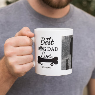 Caneca De Café Melhor Pai de Cachorro de Todos Foto Personalizada