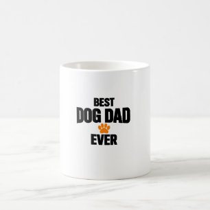 Caneca de café Melhor Pai de Cachorro de Todos os