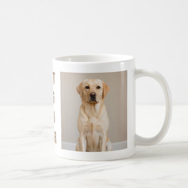 Caneca De Café Melhor Pai de Cachorro de Todos os Tempos Personal (Direita)