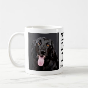 Caneca De Café Melhor Pai de Cachorro / Duas Fotografias e Texto 