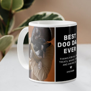 Caneca De Café Melhor Pai De Cães 2 Foto