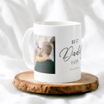 Caneca De Café Melhor Pai De Coffee Fotografia Do Café<br><div class="desc">O melhor Pai minimalista de sempre em na moda.</div>
