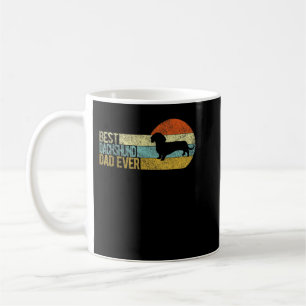 Caneca De Café Melhor Pai De Dachshund Nunca Pai De Dachshund Pap