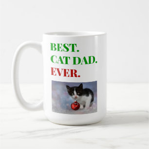 Caneca De Café Melhor Pai De Gato De Natal