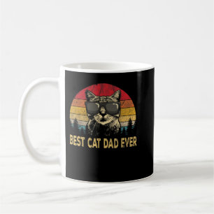 Caneca De Café Melhor Pai de Gato do Mens Nunca para pai no pai d