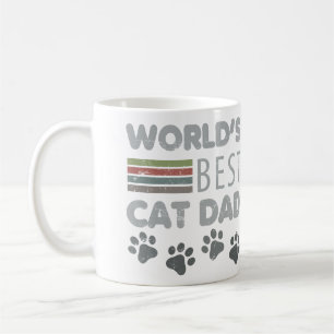 Caneca De Café Melhor Pai de Gato do Mundo