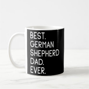 Caneca De Café Melhor Pai de German shepherd