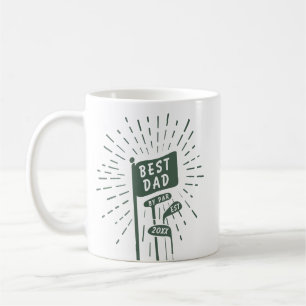 Caneca De Café Melhor Pai De Par Golf Par Engraçado