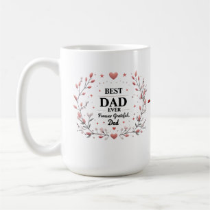Caneca De Café Melhor Pai de sempre - Pai Grata para sempre
