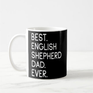 Caneca De Café Melhor Pai de Shepherd Inglês