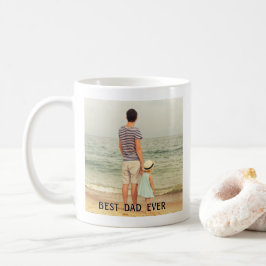 Caneca De Café Melhor Pai de Todos Foto Personalizada