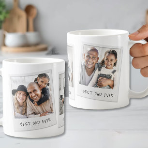 Caneca De Café Melhor Pai de Todos Foto Retro