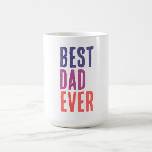 Caneca De Café Melhor Pai de Todos Minimalista Legal Profissional