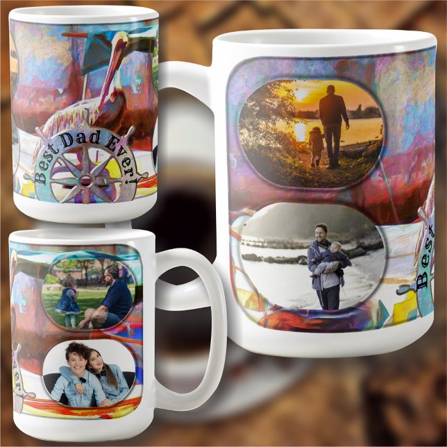 Caneca De Café Melhor Pai De Todos Os Anos Pelican 0463 (Criador carregado)