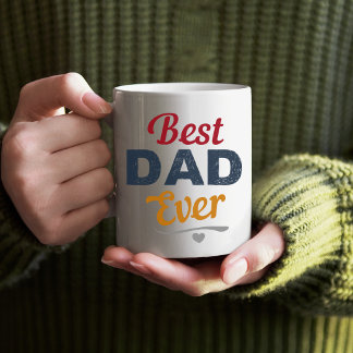 Caneca De Café Melhor Pai de Todos os Tempos | Presente do Dia do