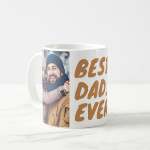 Caneca De Café Melhor. Pai. De Todos. Personalizado com 2 Fotos