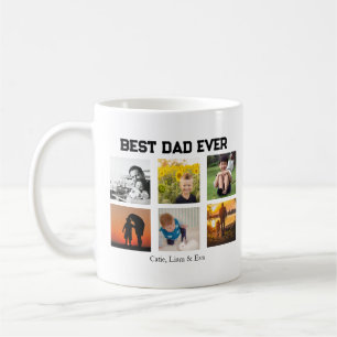 Caneca De Café Melhor Pai de Todos Personalizável nome e imagens